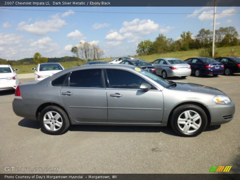 Dark Silver Metallic / Ebony Black 2007 Chevrolet Impala LS