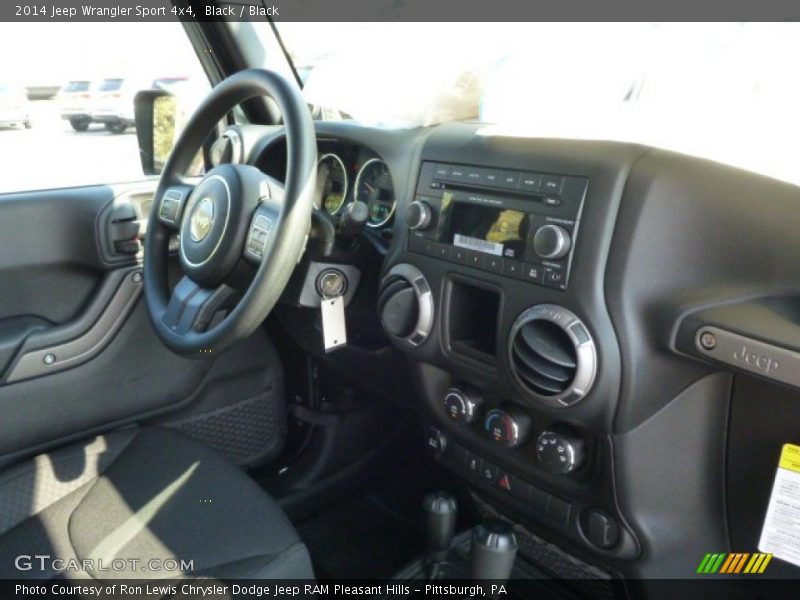 Black / Black 2014 Jeep Wrangler Sport 4x4