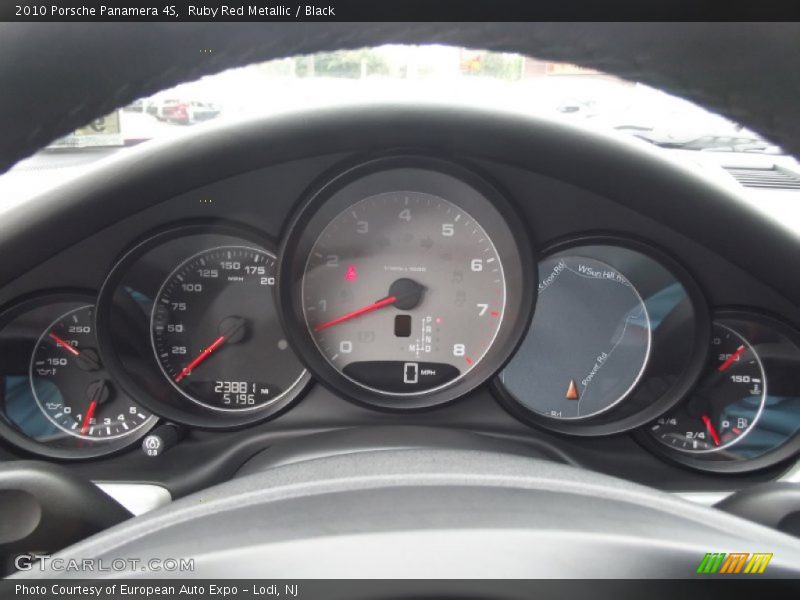 2010 Panamera 4S 4S Gauges