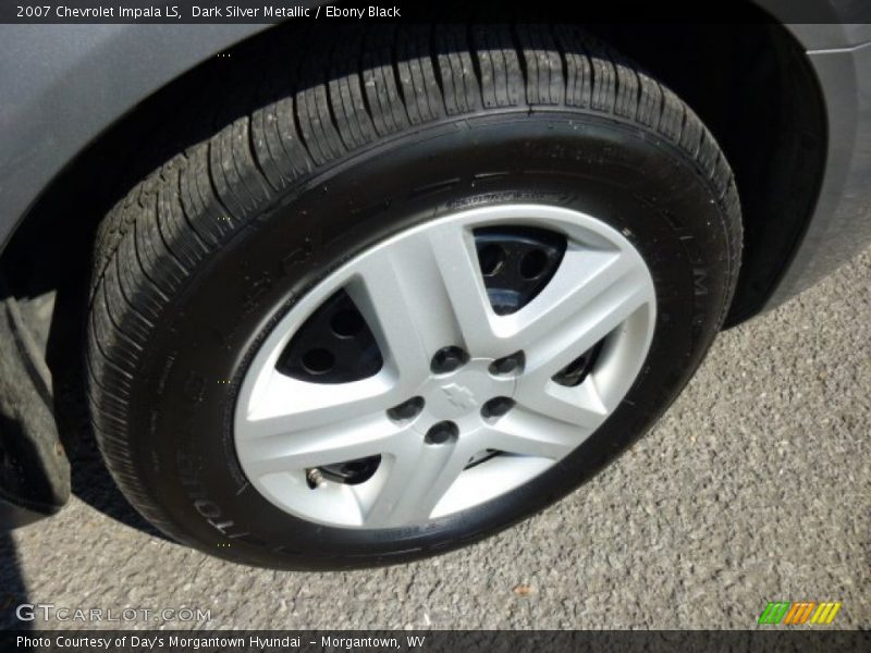 Dark Silver Metallic / Ebony Black 2007 Chevrolet Impala LS