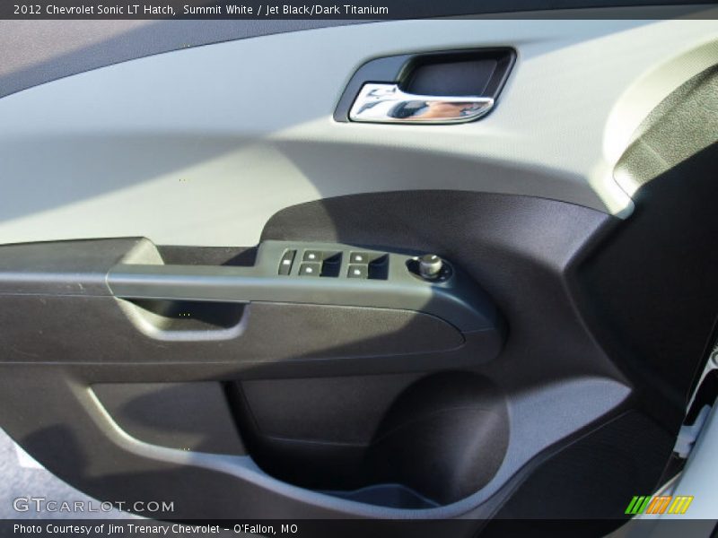 Summit White / Jet Black/Dark Titanium 2012 Chevrolet Sonic LT Hatch