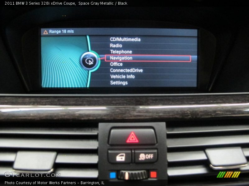 Space Gray Metallic / Black 2011 BMW 3 Series 328i xDrive Coupe