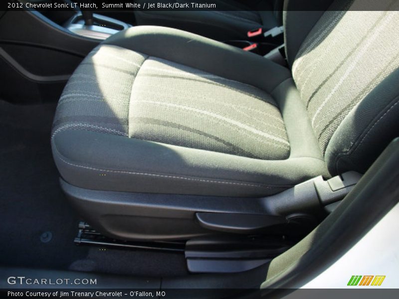 Summit White / Jet Black/Dark Titanium 2012 Chevrolet Sonic LT Hatch