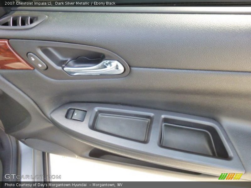 Dark Silver Metallic / Ebony Black 2007 Chevrolet Impala LS