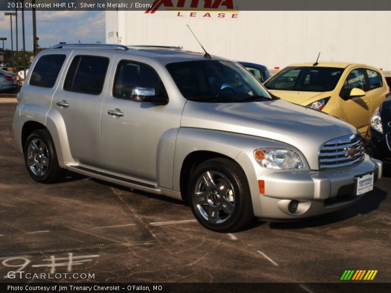 Silver Ice Metallic / Ebony 2011 Chevrolet HHR LT