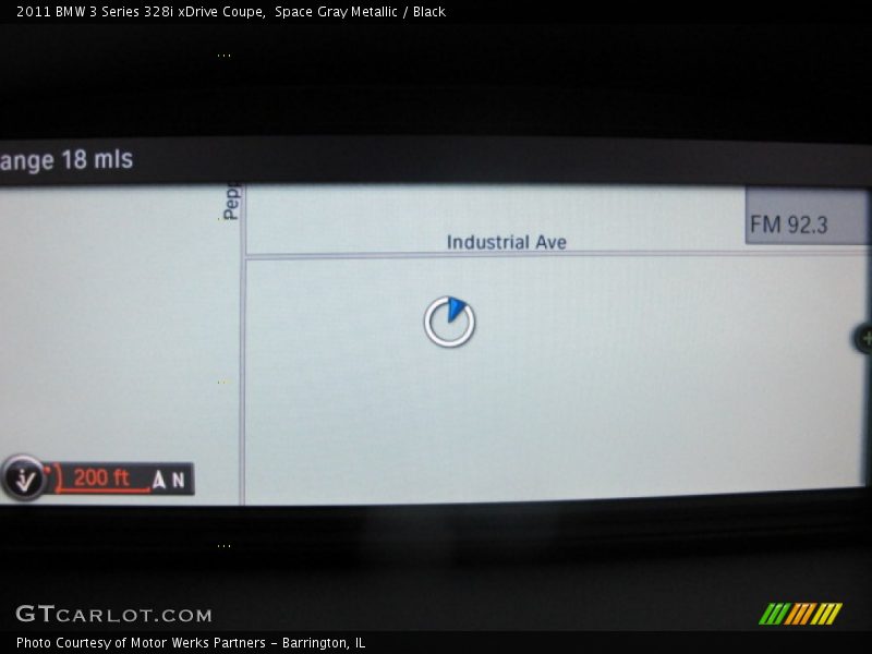 Space Gray Metallic / Black 2011 BMW 3 Series 328i xDrive Coupe