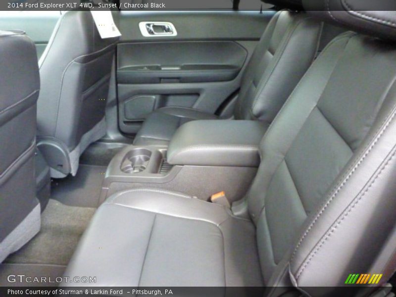 Sunset / Charcoal Black 2014 Ford Explorer XLT 4WD
