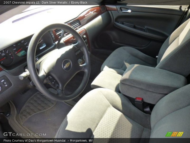 Dark Silver Metallic / Ebony Black 2007 Chevrolet Impala LS
