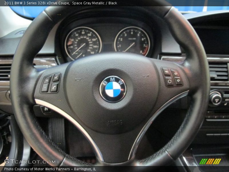  2011 3 Series 328i xDrive Coupe Steering Wheel