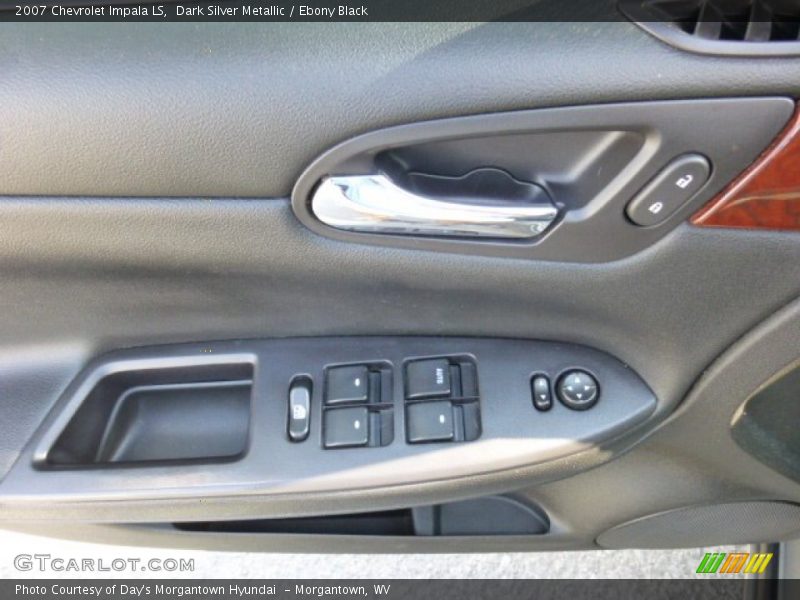 Dark Silver Metallic / Ebony Black 2007 Chevrolet Impala LS