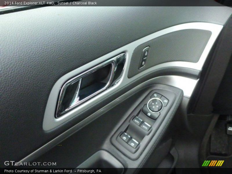 Sunset / Charcoal Black 2014 Ford Explorer XLT 4WD