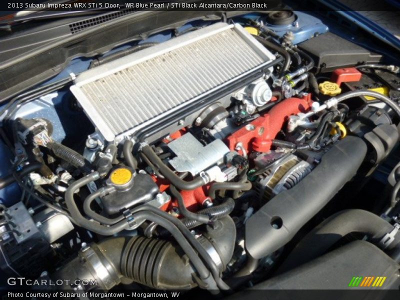  2013 Impreza WRX STi 5 Door Engine - 2.5 Liter STi Turbocharged DOHC 16-Valve DAVCS Flat 4 Cylinder