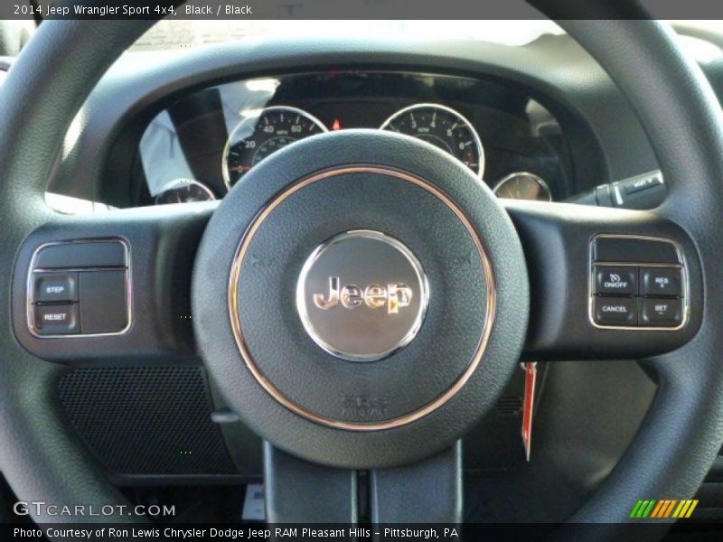 Black / Black 2014 Jeep Wrangler Sport 4x4