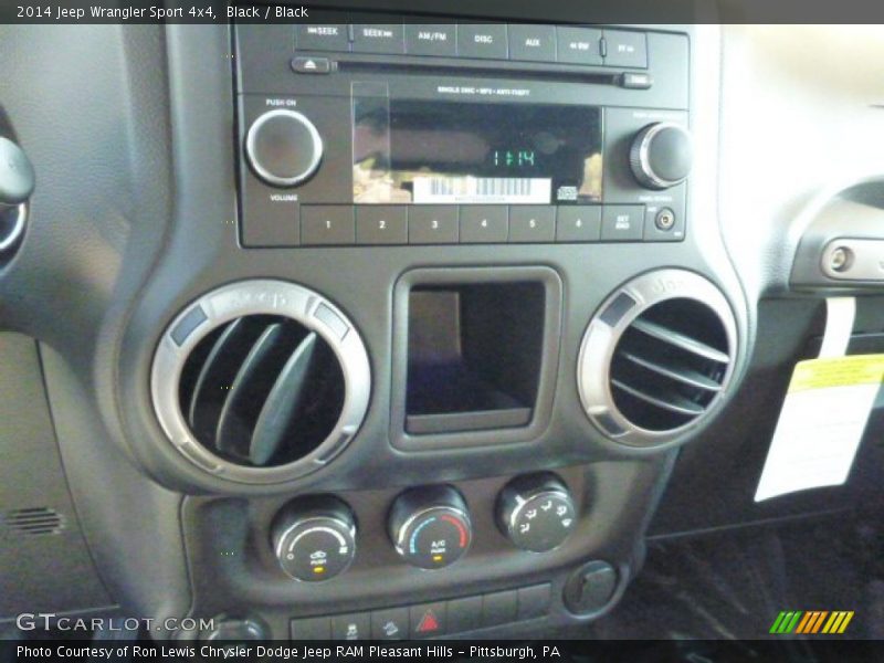 Black / Black 2014 Jeep Wrangler Sport 4x4