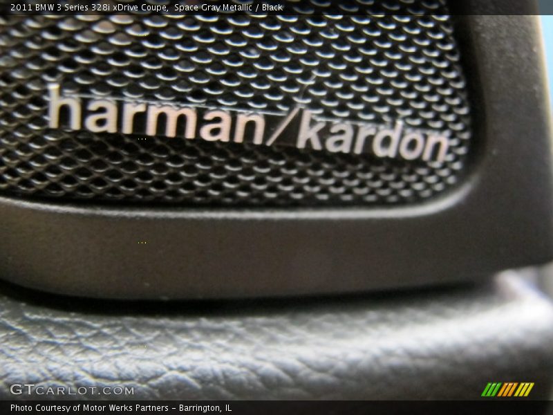 Space Gray Metallic / Black 2011 BMW 3 Series 328i xDrive Coupe
