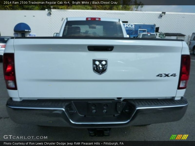 Bright White / Black/Diesel Gray 2014 Ram 2500 Tradesman Regular Cab 4x4