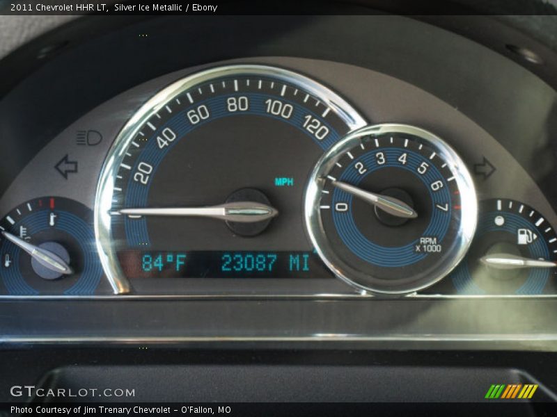 Silver Ice Metallic / Ebony 2011 Chevrolet HHR LT