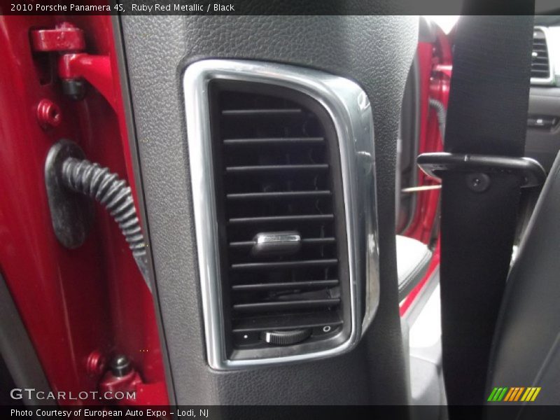 Ruby Red Metallic / Black 2010 Porsche Panamera 4S