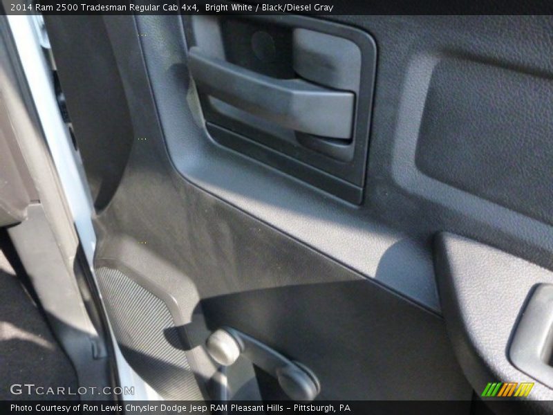 Bright White / Black/Diesel Gray 2014 Ram 2500 Tradesman Regular Cab 4x4