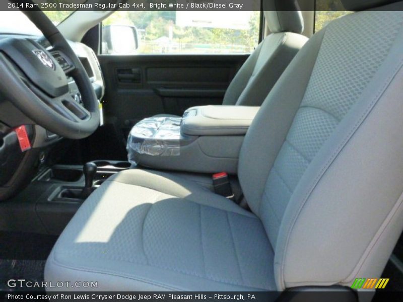 Bright White / Black/Diesel Gray 2014 Ram 2500 Tradesman Regular Cab 4x4