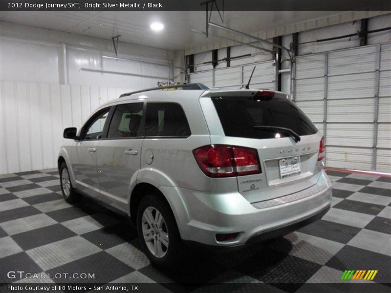 Bright Silver Metallic / Black 2012 Dodge Journey SXT
