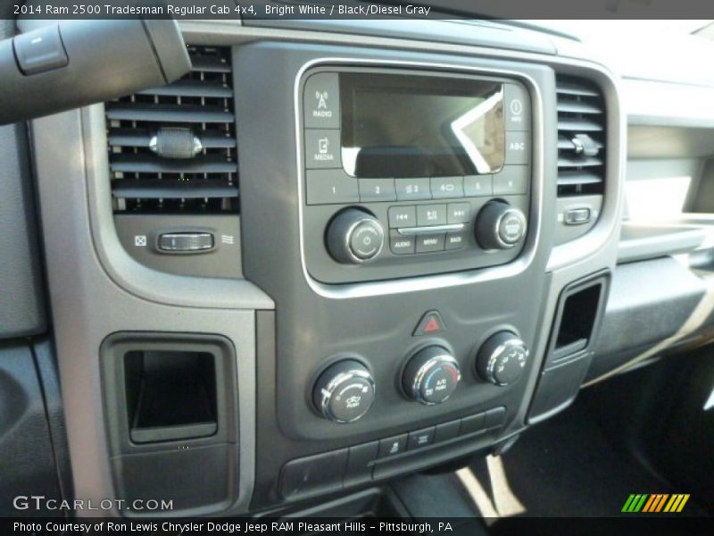 Bright White / Black/Diesel Gray 2014 Ram 2500 Tradesman Regular Cab 4x4