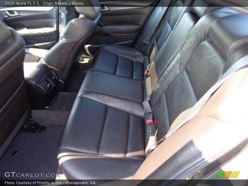 Grigio Metallic / Ebony 2010 Acura TL 3.5