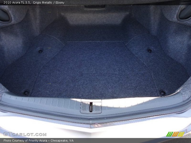 Grigio Metallic / Ebony 2010 Acura TL 3.5
