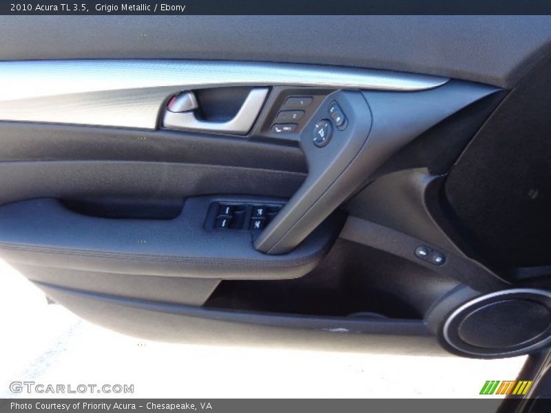 Grigio Metallic / Ebony 2010 Acura TL 3.5