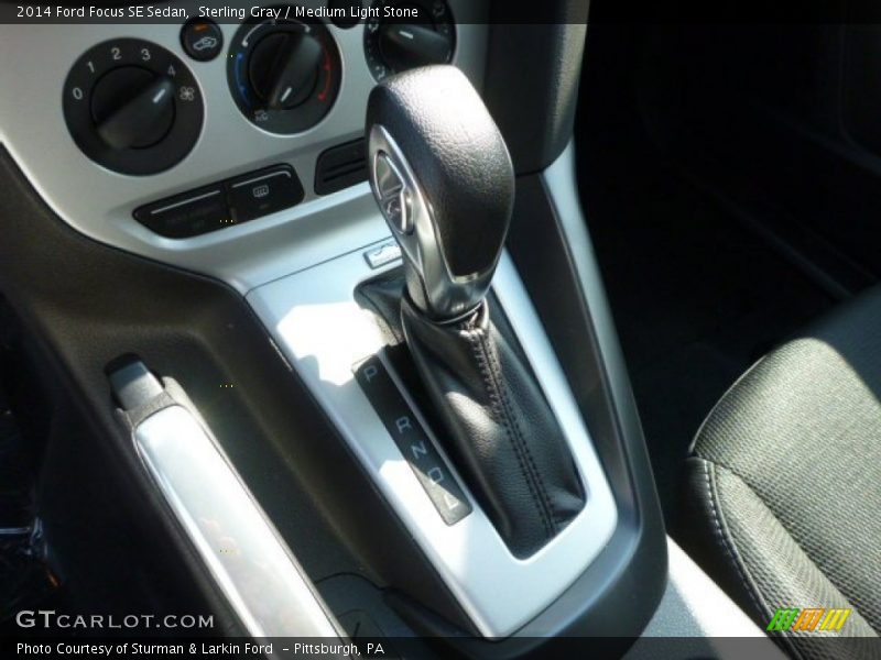 Sterling Gray / Medium Light Stone 2014 Ford Focus SE Sedan