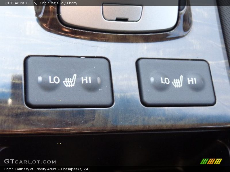 Grigio Metallic / Ebony 2010 Acura TL 3.5