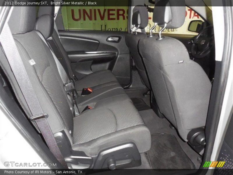 Bright Silver Metallic / Black 2012 Dodge Journey SXT