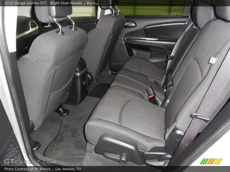 Bright Silver Metallic / Black 2012 Dodge Journey SXT