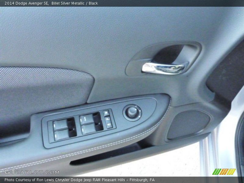 Billet Silver Metallic / Black 2014 Dodge Avenger SE