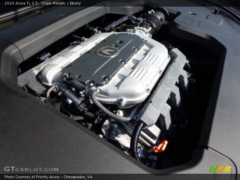 Grigio Metallic / Ebony 2010 Acura TL 3.5