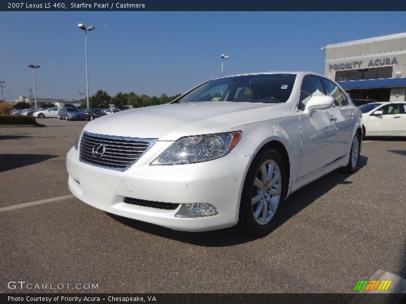Starfire Pearl / Cashmere 2007 Lexus LS 460