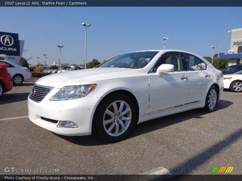 Starfire Pearl / Cashmere 2007 Lexus LS 460