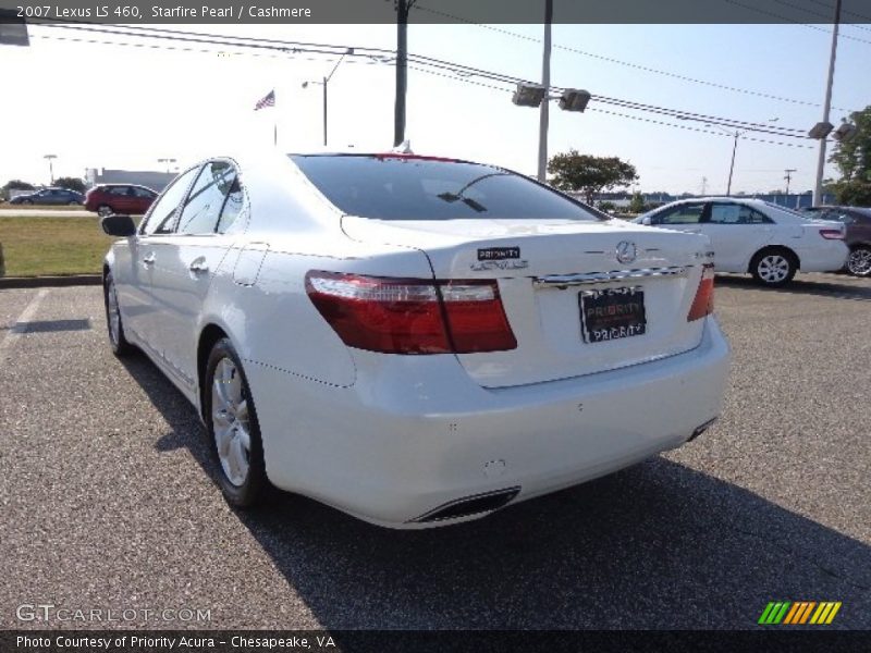 Starfire Pearl / Cashmere 2007 Lexus LS 460