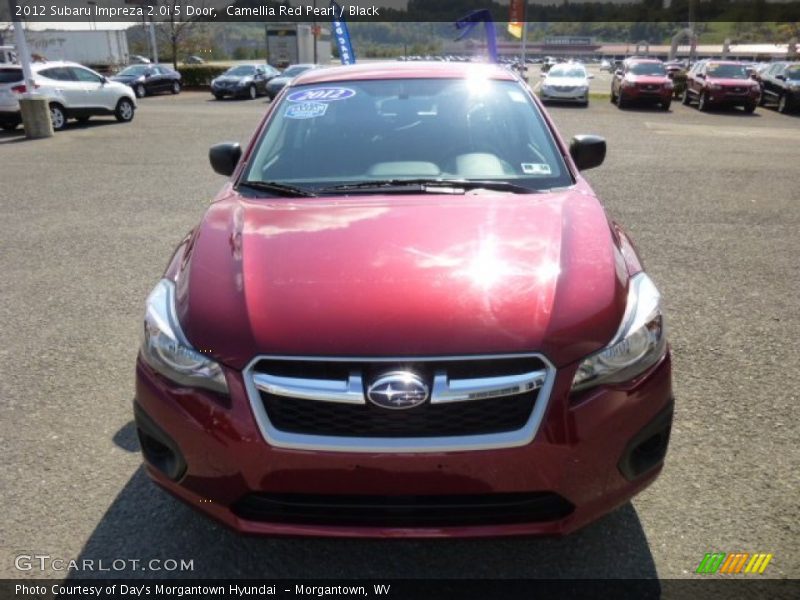 Camellia Red Pearl / Black 2012 Subaru Impreza 2.0i 5 Door