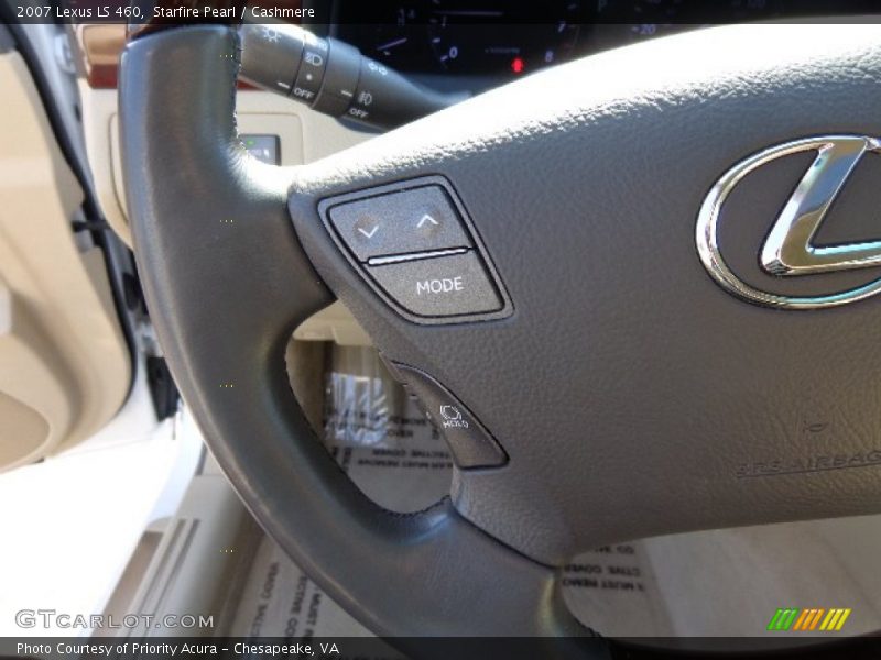 Starfire Pearl / Cashmere 2007 Lexus LS 460