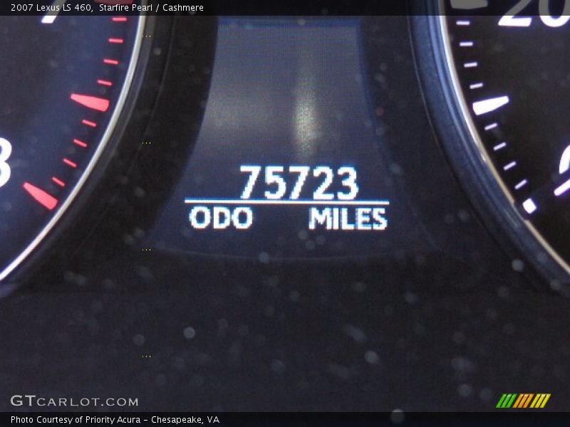 Starfire Pearl / Cashmere 2007 Lexus LS 460