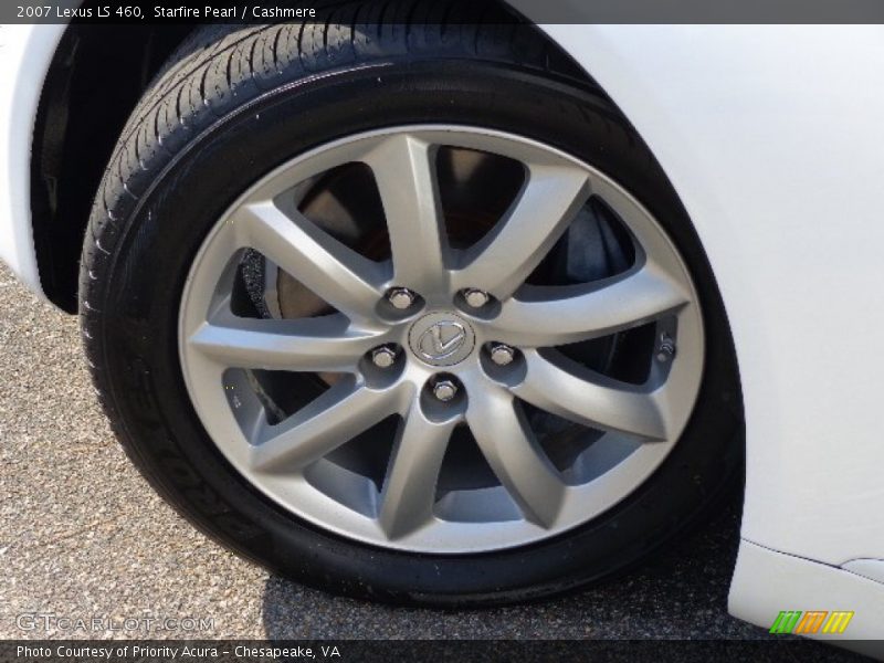 Starfire Pearl / Cashmere 2007 Lexus LS 460