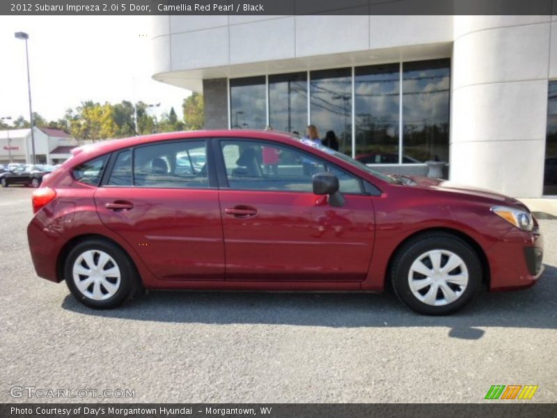 Camellia Red Pearl / Black 2012 Subaru Impreza 2.0i 5 Door