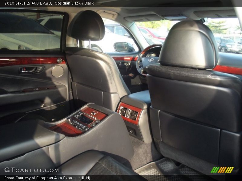 Obsidian Black / Black 2010 Lexus LS 460 L AWD