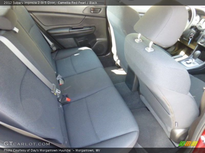 Camellia Red Pearl / Black 2012 Subaru Impreza 2.0i 5 Door