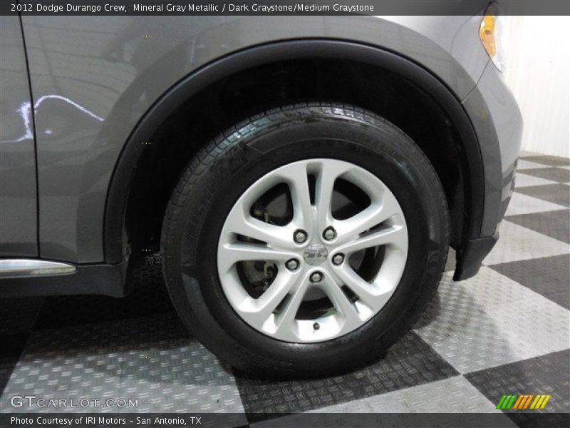 Mineral Gray Metallic / Dark Graystone/Medium Graystone 2012 Dodge Durango Crew