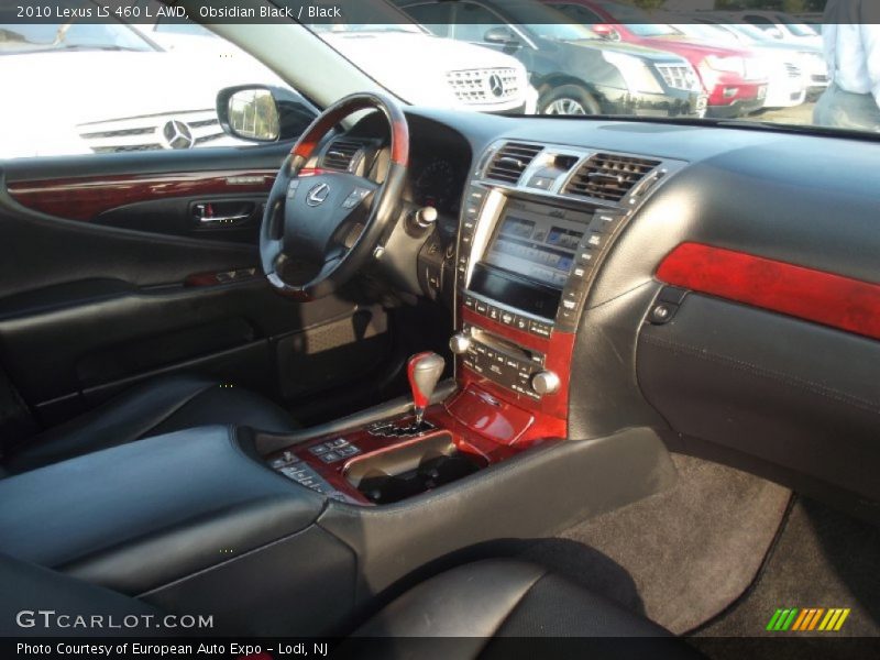 Obsidian Black / Black 2010 Lexus LS 460 L AWD
