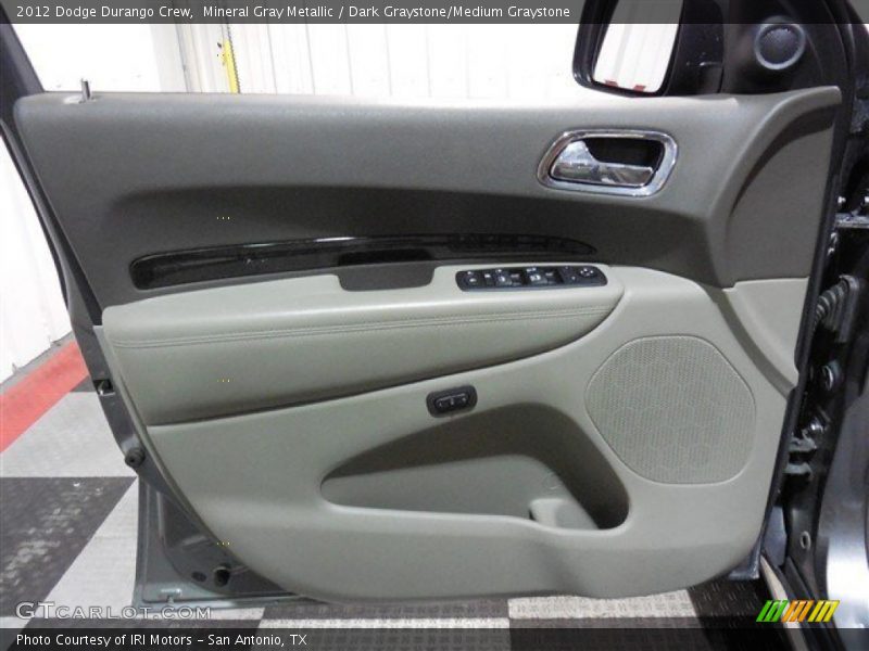Mineral Gray Metallic / Dark Graystone/Medium Graystone 2012 Dodge Durango Crew