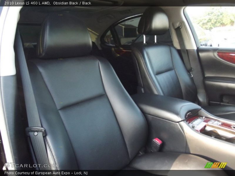 Obsidian Black / Black 2010 Lexus LS 460 L AWD