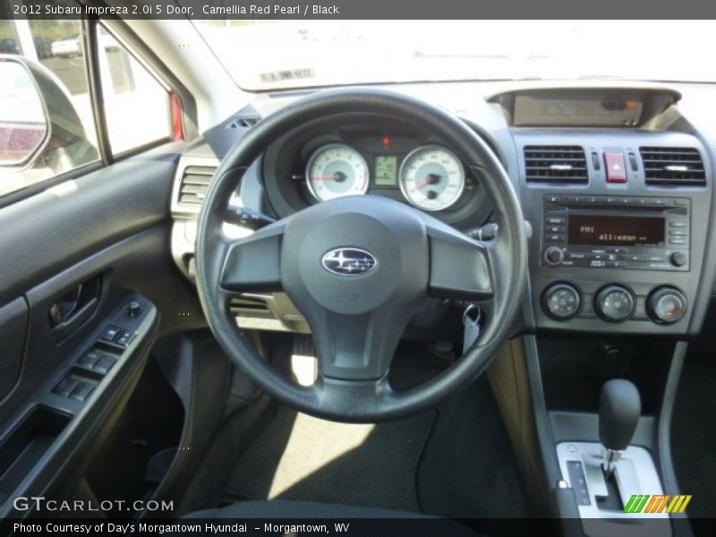 Camellia Red Pearl / Black 2012 Subaru Impreza 2.0i 5 Door